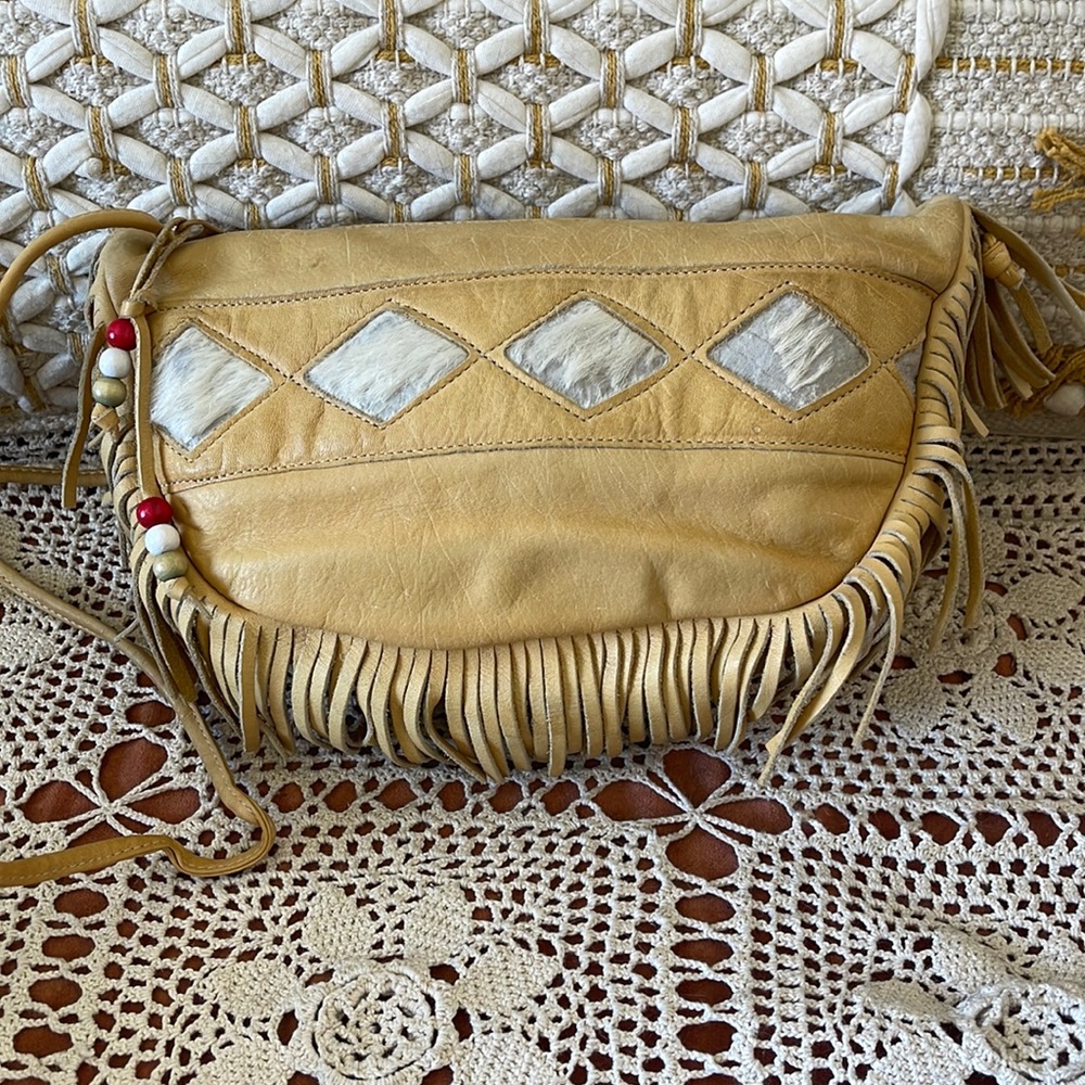 Vintage Maxx New York Fringe Bag